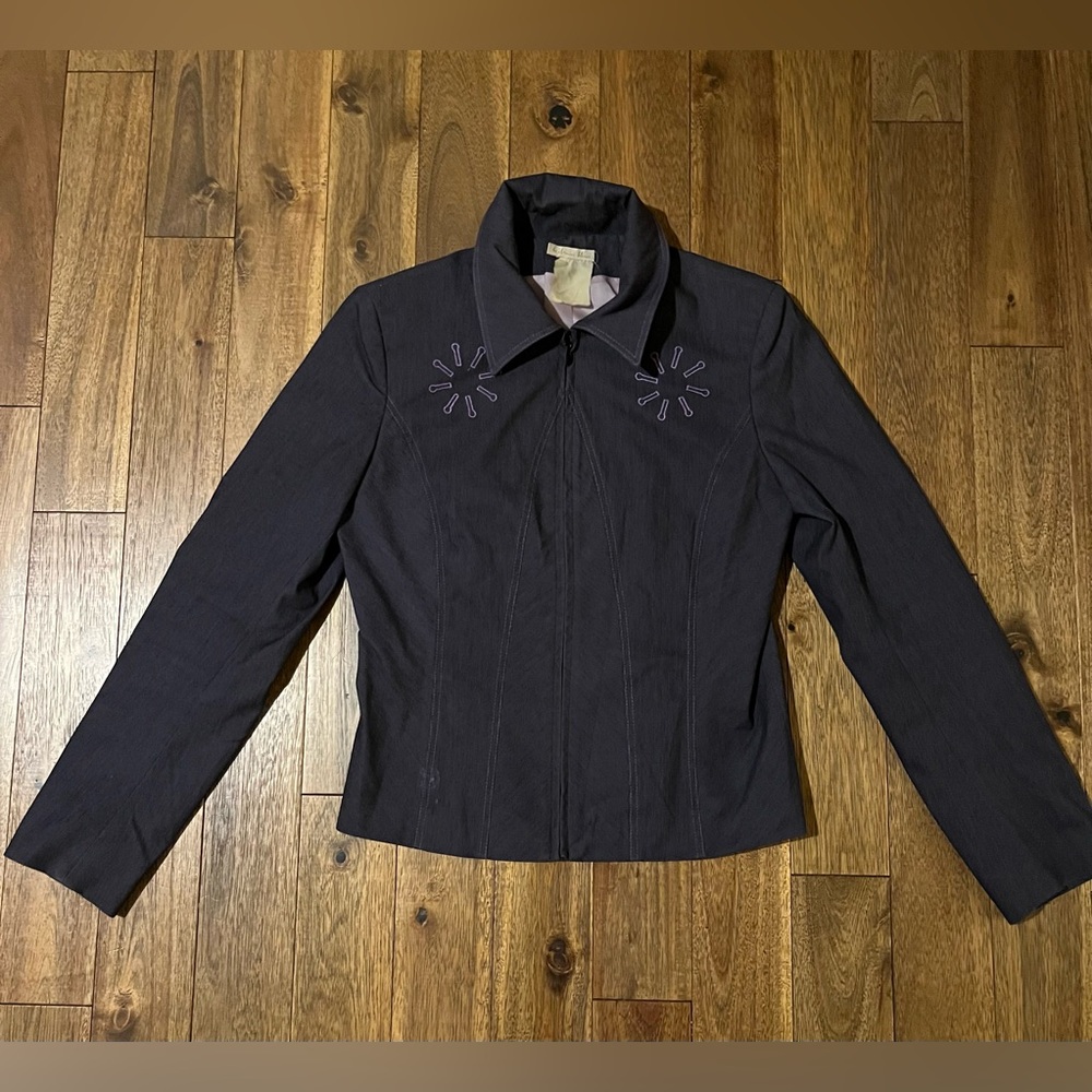 Les Chenins Blancs Vintage Zip Up Jacket, Small